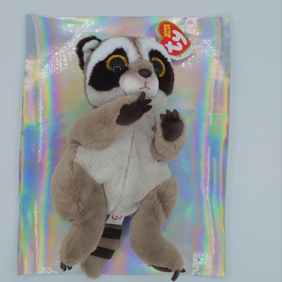 Ty Beanie Baby Bellies Petey the Raccoon Plush Stuffed Toy - Picture 2 of 6
